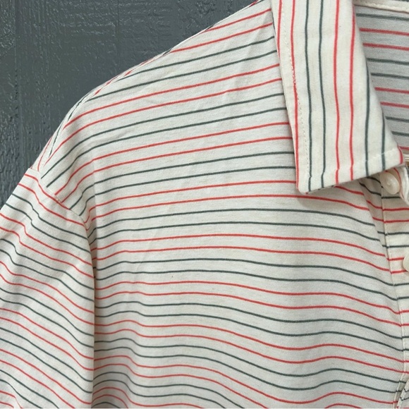 Patagonia Pacific Stripe Organic Cotton Lightweight Squeaky Clean Polo Shirt - Picture 6 of 10